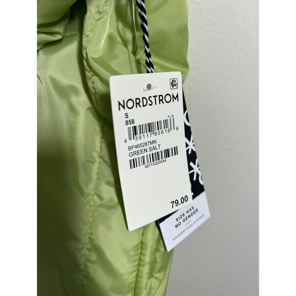 Nordstroms BP. Light Green Quilted Lightweight Jacket  Size S - Picture 5 of 8